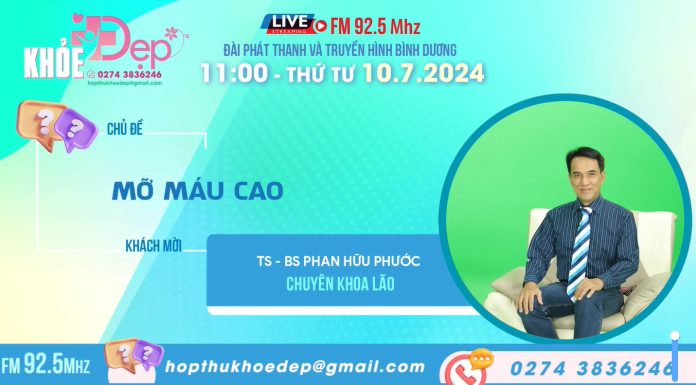 Livestream chương trình Phát thanh trực tiếp “Khoẻ và Đẹp”